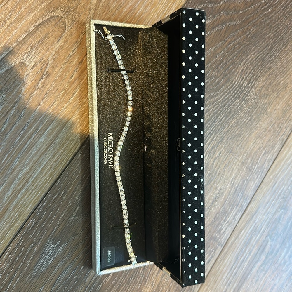 Costume CZ diamond bracelet